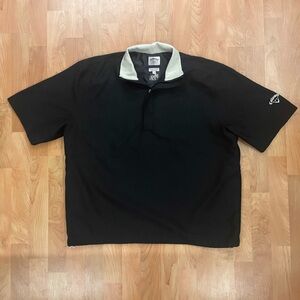 Callaway Golf Sports Outdoor Men's 1/4 Zip Jacket Short Sleeve Black Medium